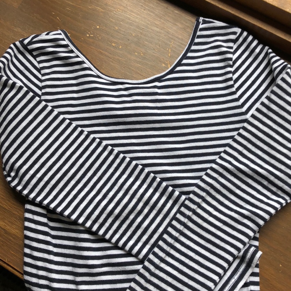 Abercrombie Kids tight stripe top